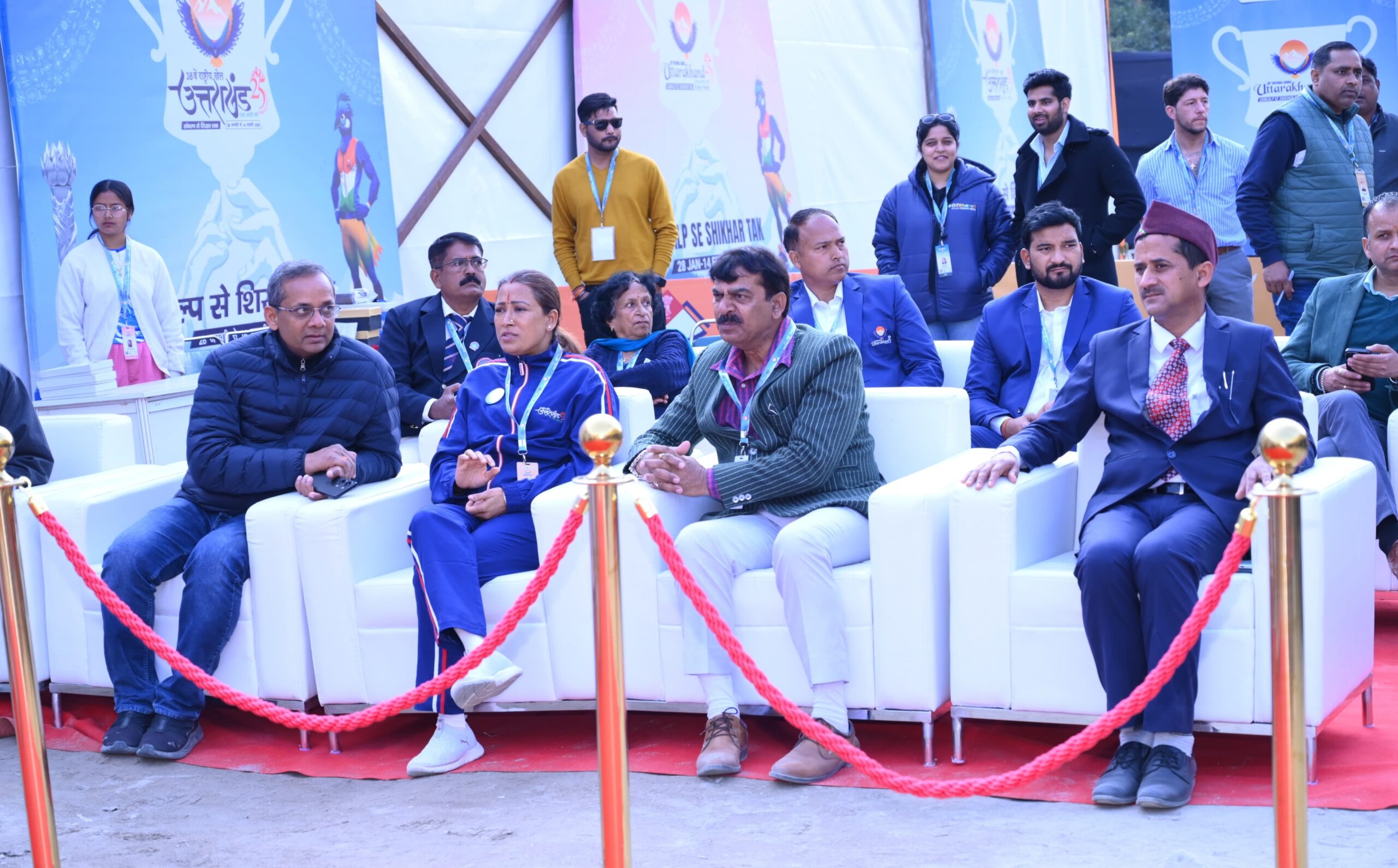 खेलमंत्री रेखा आर्या ने देखे एक्सट्रीम सलालम के सेमीफाइनल और फाइनल मैच