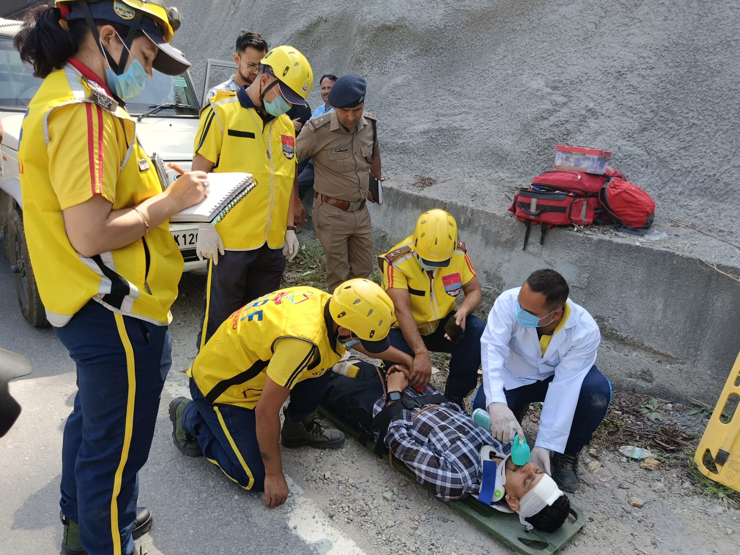 संभावित आपदाओं से निपटने की रणनीति का जायजा, चार स्थलों पर हुआ अभ्यास