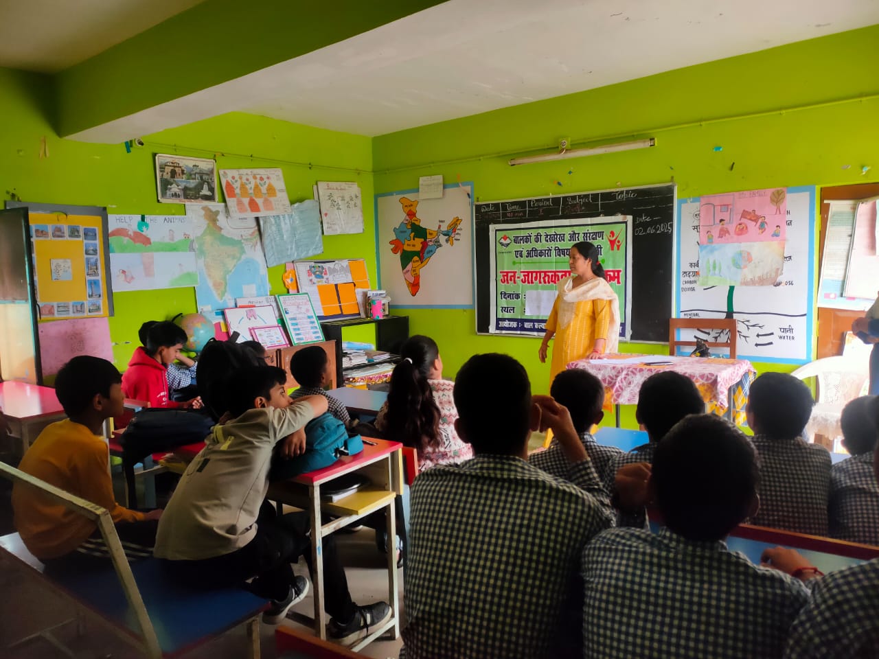 बाल संरक्षण पर जागरूकता कार्यक्रम हुआ आयोजित