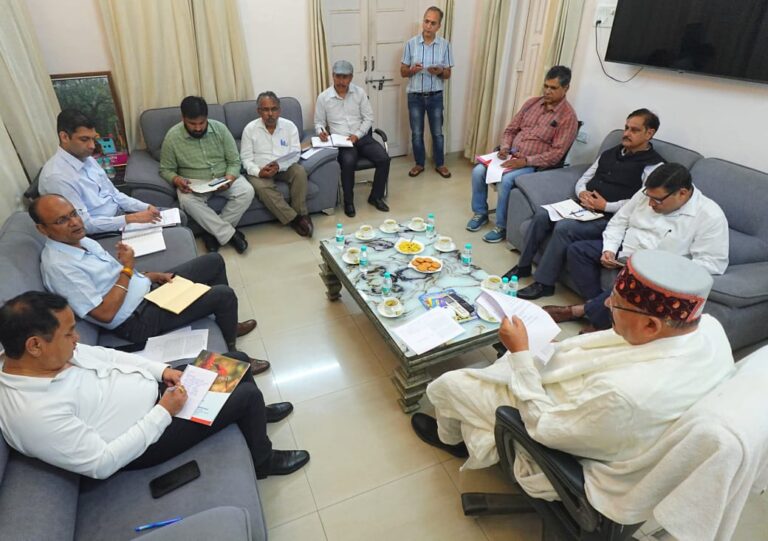 मानसून में बाढ़ तथा जल भराव की दृष्टि से 304 संवेदनशील स्थलों का चिन्हीकरण