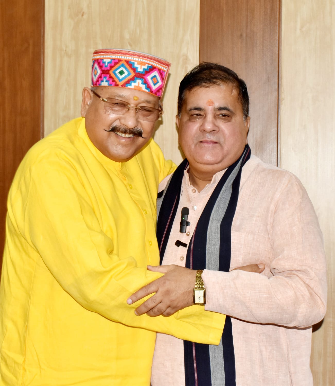 दूसरी बार प्रदेश भाजपा अध्यक्ष बनने पर दी शुभकामनाएं