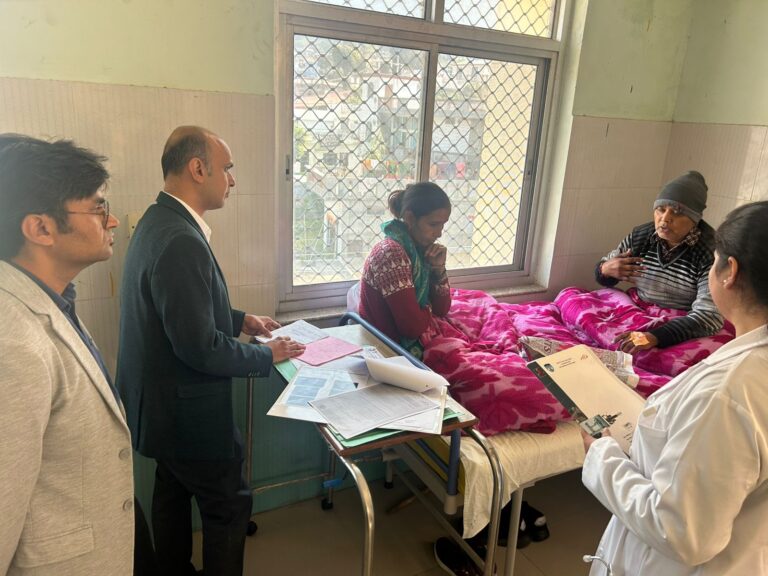 प्रदेश के स्वास्थ्य मंत्री जी की पहल पर खुली थी कैंसर ओपीडी