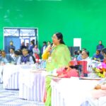 जनपद पौड़ी में माननीय मुख्यमंत्री पुष्कर सिंह धामी की अध्यक्षता में आयोजित “बजट-पूर्व संवाद” कार्यक्रम में नगर निगम श्रीनगर की महापौर आरती भंडारी ने सक्रिय रूप से प्रतिभाग करते हुए श्रीनगर के समग्र विकास से जुड़े महत्वपूर्ण प्रस्ताव रखे।