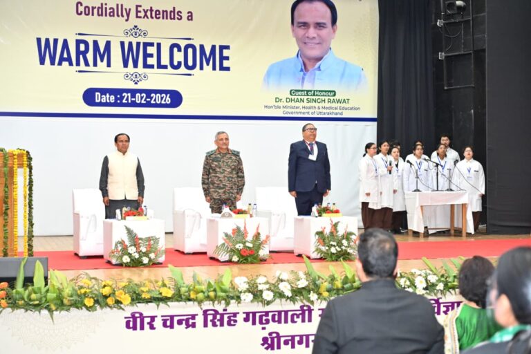 राष्ट्र की सुरक्षा सामूहिक जिम्मेदारी, मेडिकल छात्र भी राष्ट्रीय सुरक्षा के महत्वपूर्ण भागीदार : अनिल चौहान