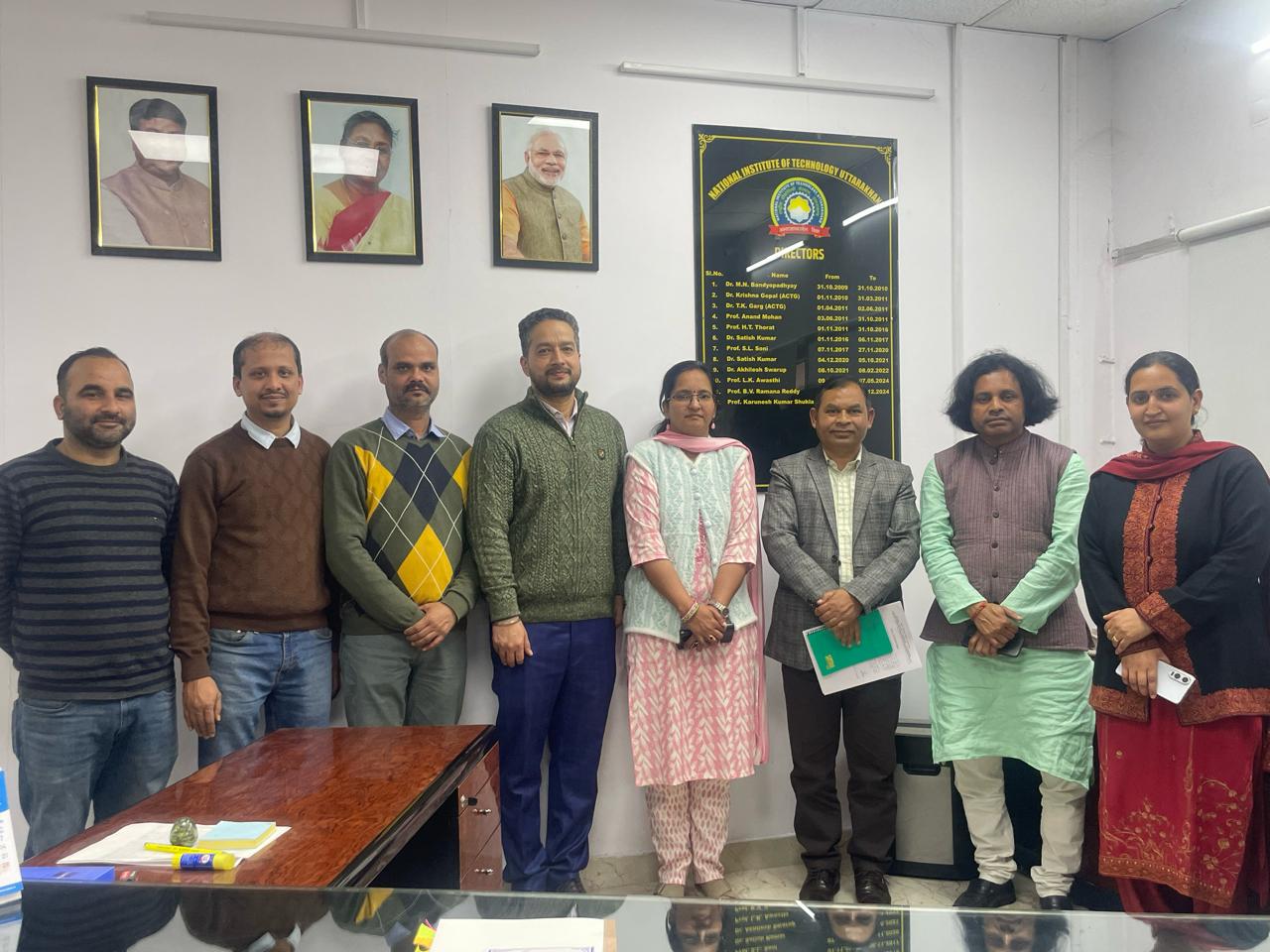 एनएचआरसी सदस्य प्रो. कन्हैया त्रिपाठी ने 27 फ़रवरी को राष्ट्रीय प्रौद्योगिकी संस्थान, उत्तराखंड का दौरा किया। इस अवसर पर संस्थान की आंतरिक शिकायत समिति (आईआईसी) के सदस्य एवं मुख्य वार्डन भी उपस्थित रहे।