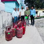 जनपद में व्यावसायिक प्रतिष्ठानों में घरेलू एलपीजी गैस सिलेंडरों के अवैध उपयोग